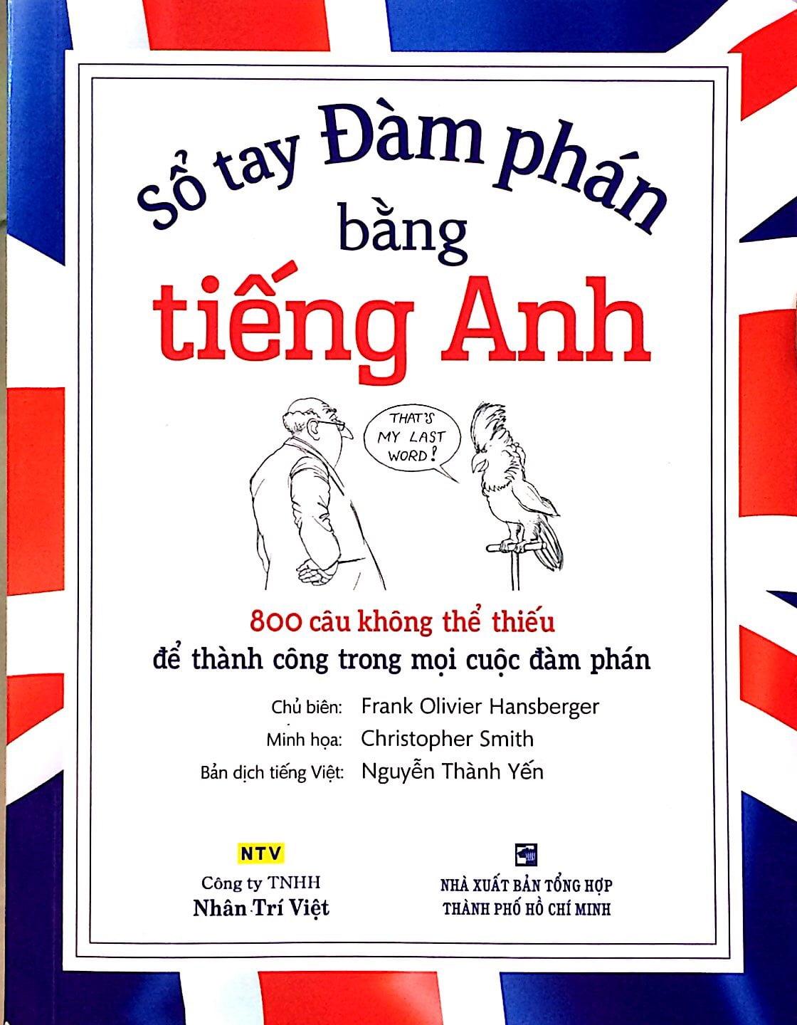 Sách Sổ Tay Đàm Phán Bằng Tiếng Anh (Kèm CD)