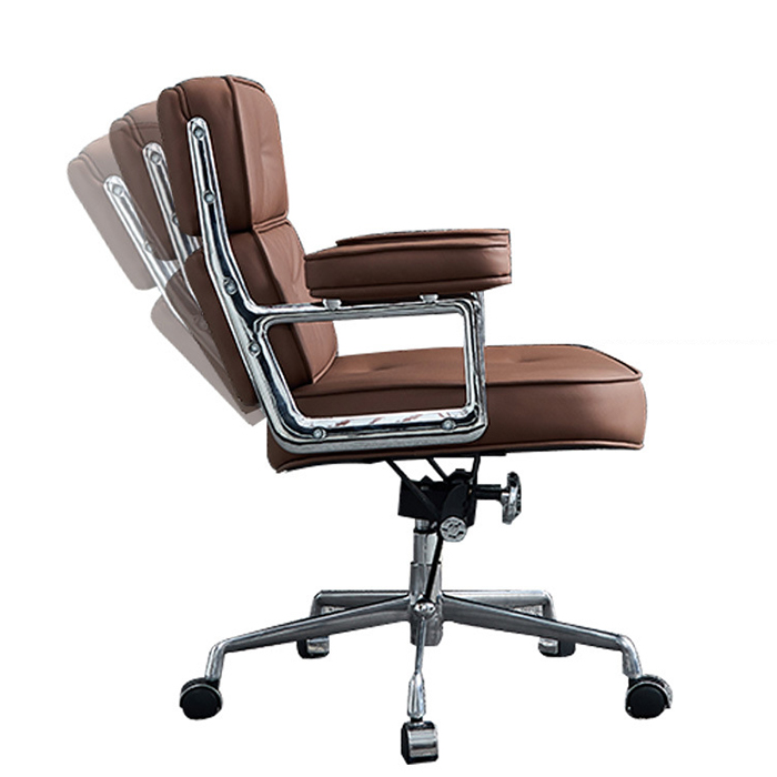 Ghế Giám Đốc Xoay 360 Độ Tiện lợi Sang trọng - Ghế làm việc hiện đại Bọc Da cao cấp Chân Kim loại Bền đẹp GHP005 Giao màu ngẫu nhiên