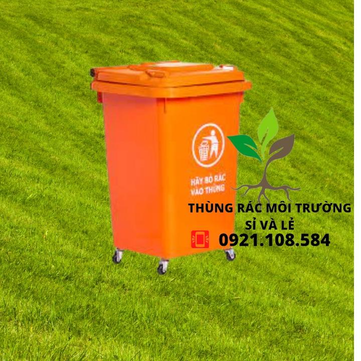 THÙNG RÁC NHỰA CÔNG CỘNG 60L