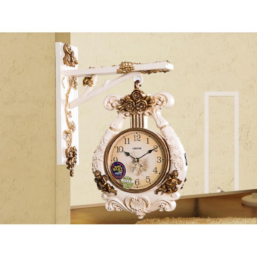 Đồng hồ treo tường phong cách châu Âu cổ điển