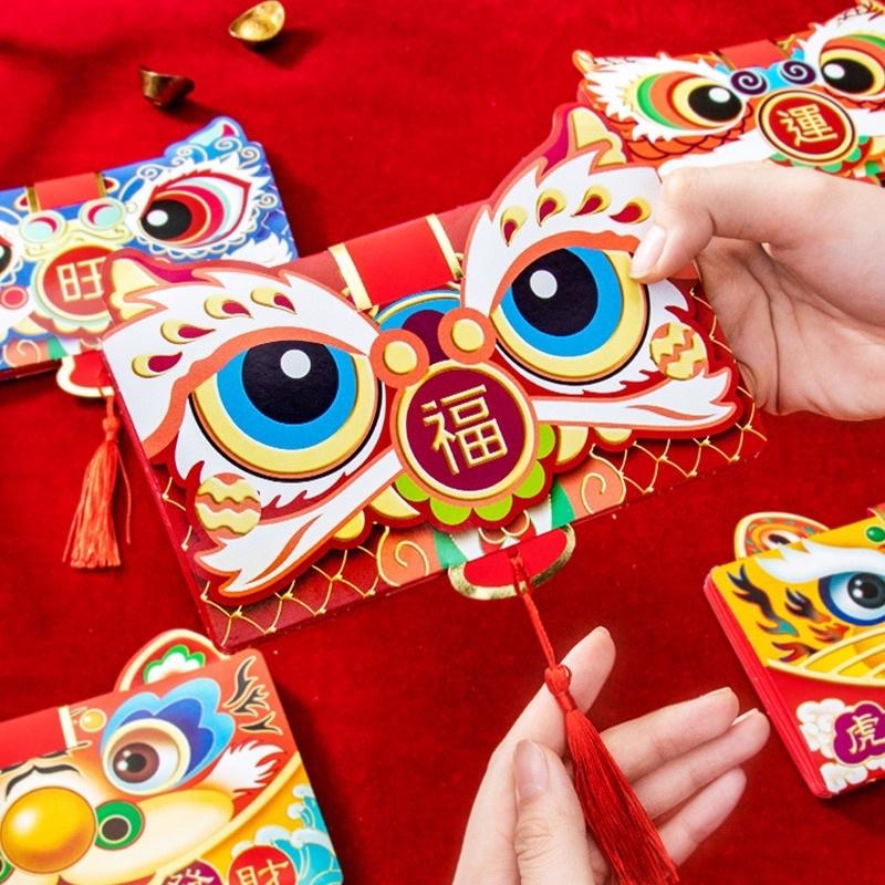 BAO LÌ XÌ GẤP 6 TẦNG VÀ 10 TẦNG