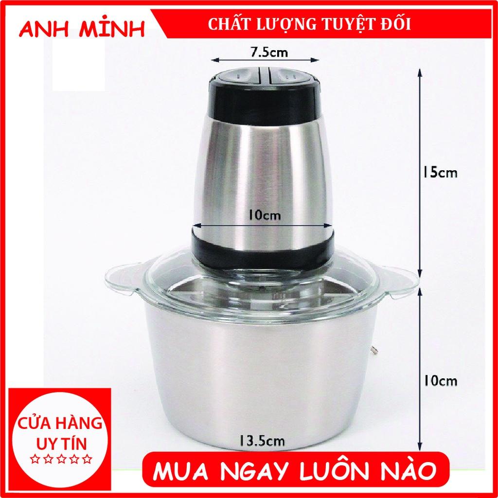 (video )Máy Xay Thịt 4 Lưỡi - Dung Tích 2 Lít - Công Suất 300W