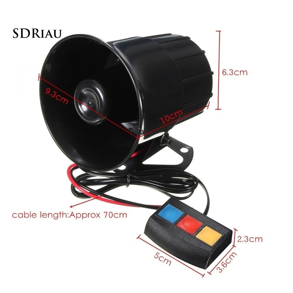 Còi Điện Tử 3 Âm Thanh 12v 30w Chuyên Dụng Cho Xe Hơi / Xe Máy