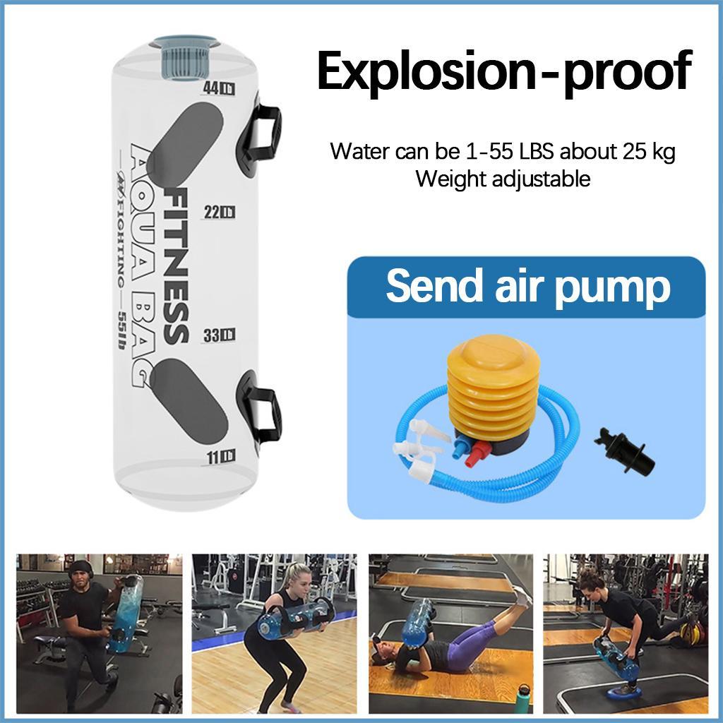 Unisex Weight Training Water Bag Muscle Training Bag  20kg