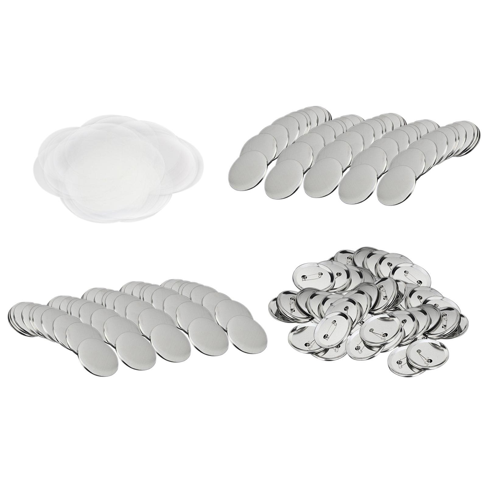300PCS Blank Badge  Supplies Pin Materials For Button Maker Machine DIY