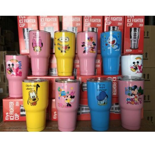 LY GIỮ NHIỆT THÁI LAN 900ML TẶNG KÈM TÚI VÀ ỐNG HÚT