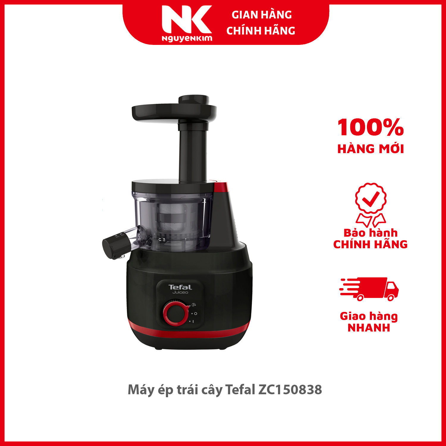 Máy ép trái cây Tefal ZC150838 - Hàng chính hãng