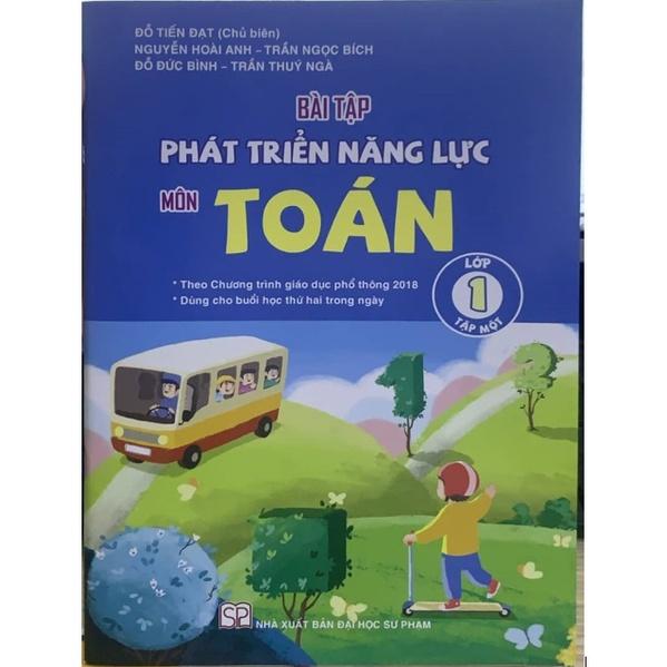 Sách - Combo Bài tập phát triển năng lực môn Toán lớp 1