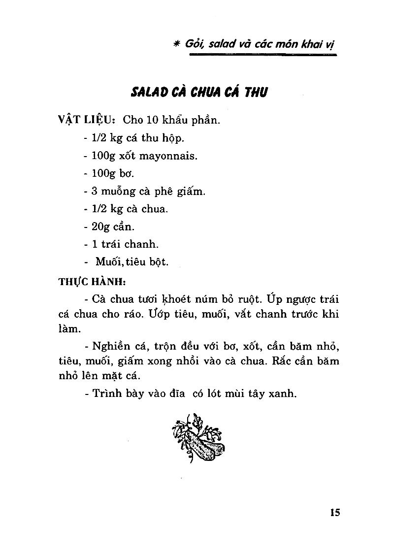 Gỏi, Salad Và Các Món Khai Vị
