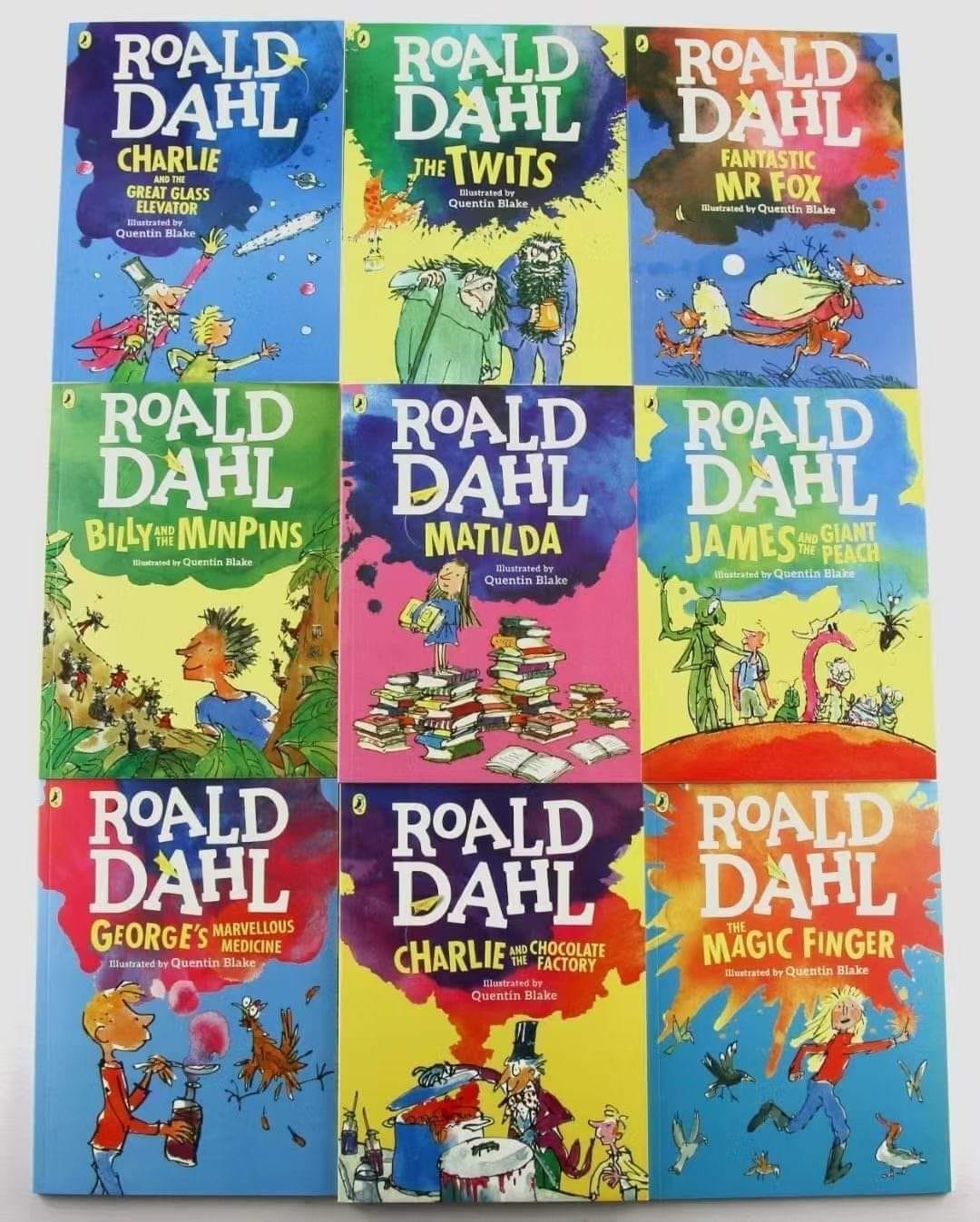 Roald Dahl Colour Edition - 18 Books| Truyện Nhập Khẩu