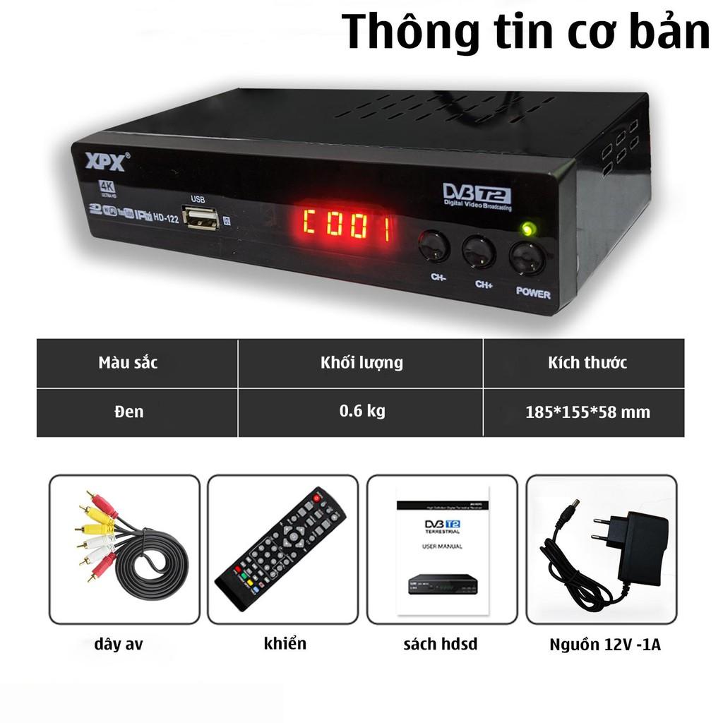 Trọn Bộ Đầu Thu Truyền Hình Kỹ Thuật Số DVBT2 - VTC - ANTEN - Hàng Nhập Khẩu