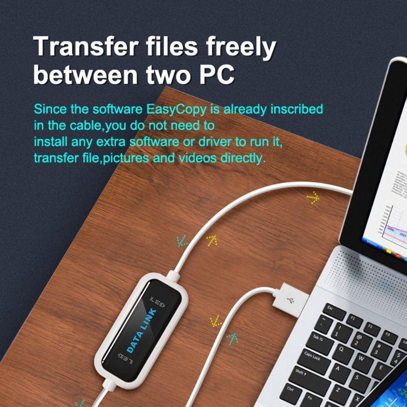Dây cáp USB tốc độ cao dễ dàng truyền dữ liệu giữa các máy tính