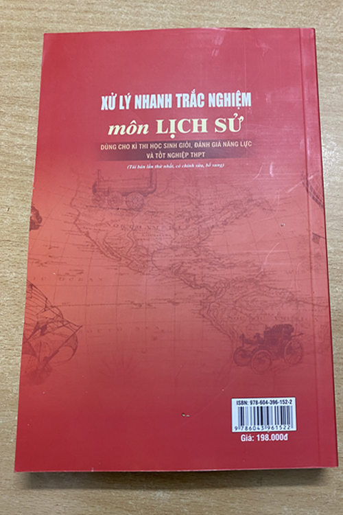 Xử lý nhanh trắc nghiệm môn Lịch sử (Dùng cho kì thi học sinh giỏi, Đánh giá năng lực và Tốt nghiệp THPT)