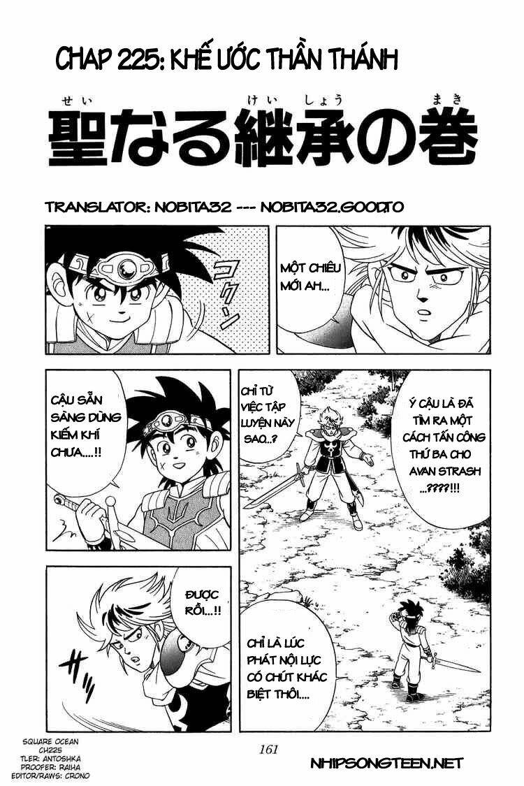 dragon quest - dấu ấn rồng thiêng chapter 225 1