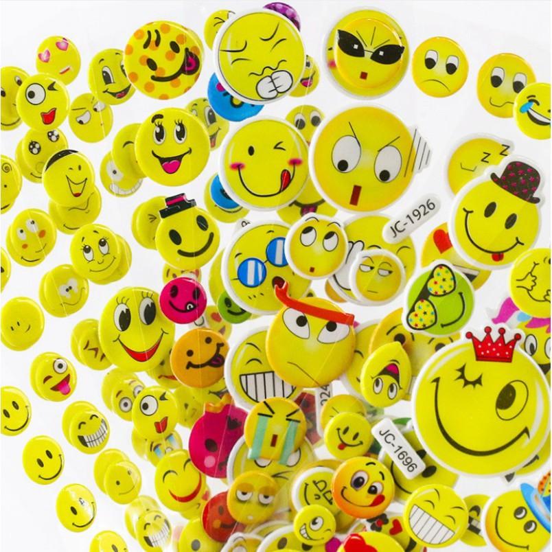 Vỉ sticker hoạt hình nhiều mẫu