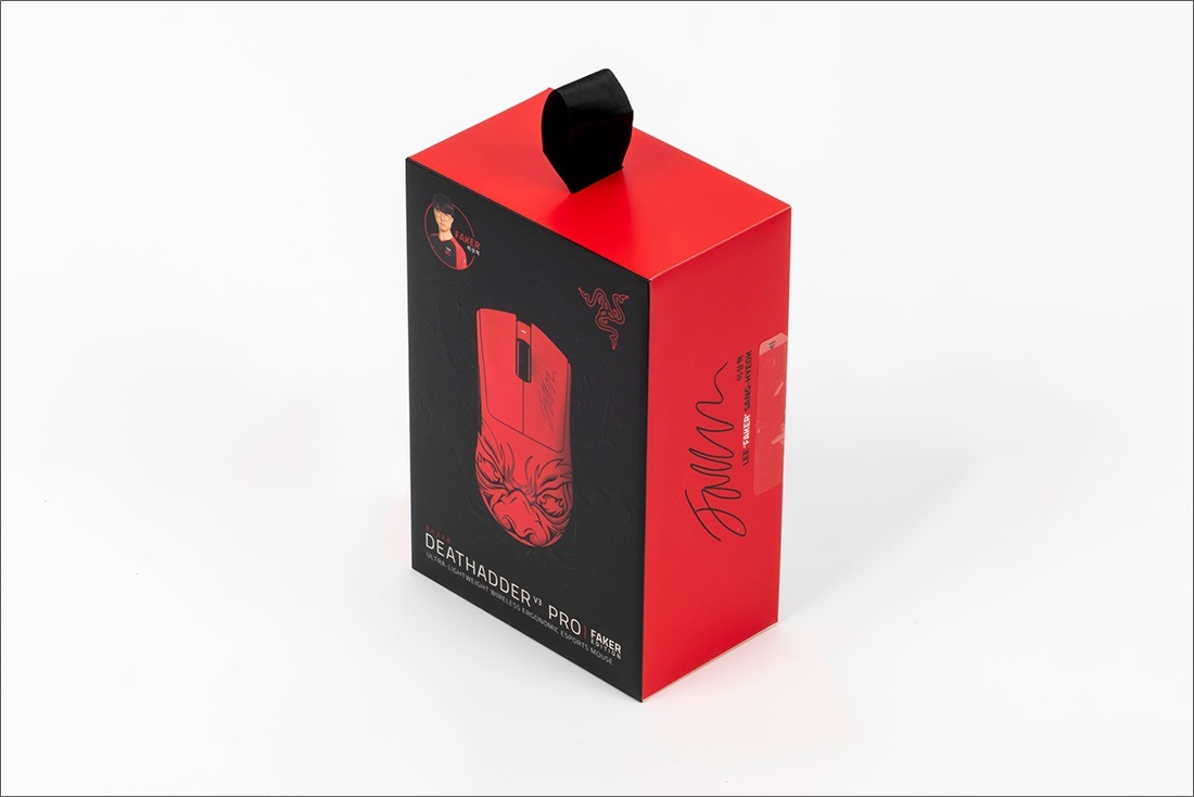 Chuột không dây Razer DeathAdder V3 Pro-Faker Edition_Bảo hành 24 tháng