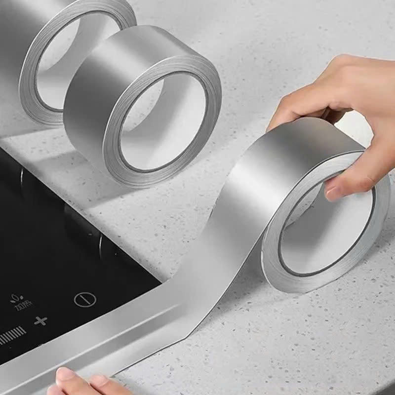 5cm x 16mét Băng Keo Giấy Bạc Nhôm Chịu Nhiệt Chống Nước Để Vá Thau Rổ, Chống Thấm Nhà Bếp Vá Ống Nước Thau Chậu