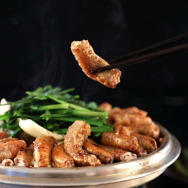Lòng bò non ướp kiểu Hàn