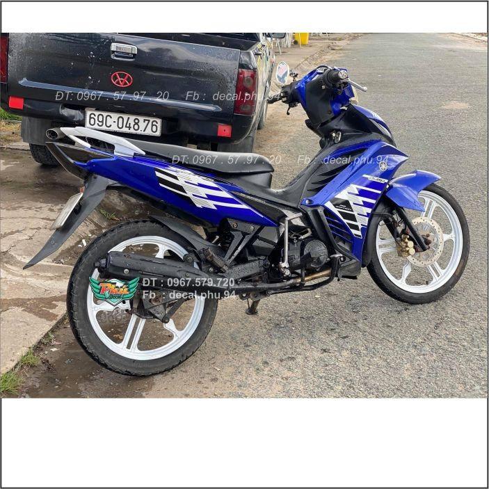 Tem Rời Exciter 135 Xanh Trắng đen