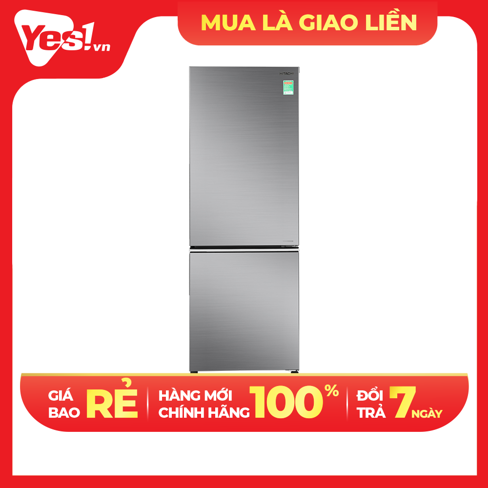 Tủ lạnh Hitachi Inverter 275 lít R-B330PGV8 - Hàng Chính Hãng - Chỉ Giao Hồ Chí Minh
