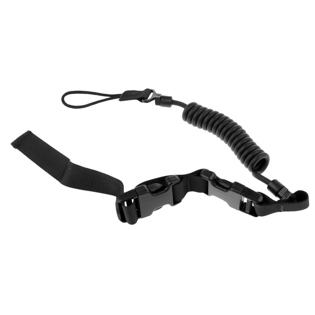 Outdoor Multi-functional Hunting Stainless Steel Spring Lanyard Safety Rope & Keys Flexibility Anti-lost