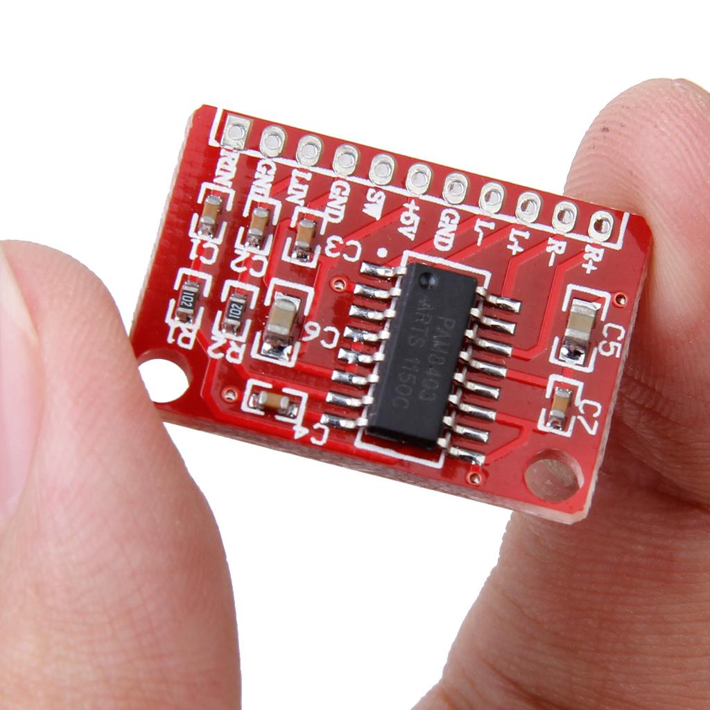 1pc 2 Channel 3W PAM8403 Audio Amplifier Board 5V USB Power