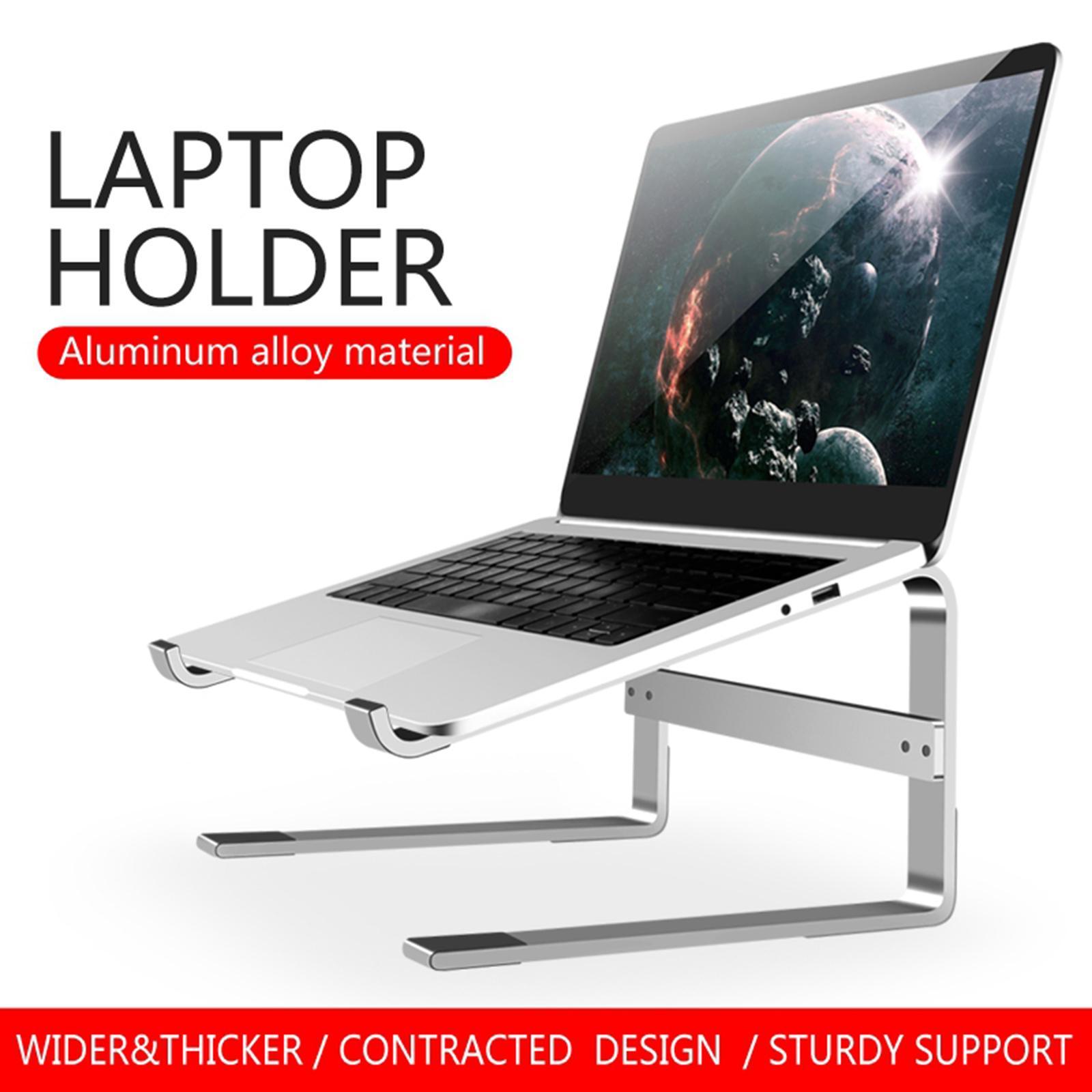 Aluminum Laptop Stand Desktop Holder Office Support -18 Inches