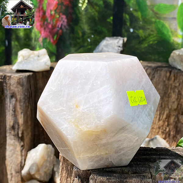Quả cầu đá năng lượng 12 mặt NHA SAN QC1204 Quà tặng ý nghĩa cho mọi dịp – 1.3 Kg