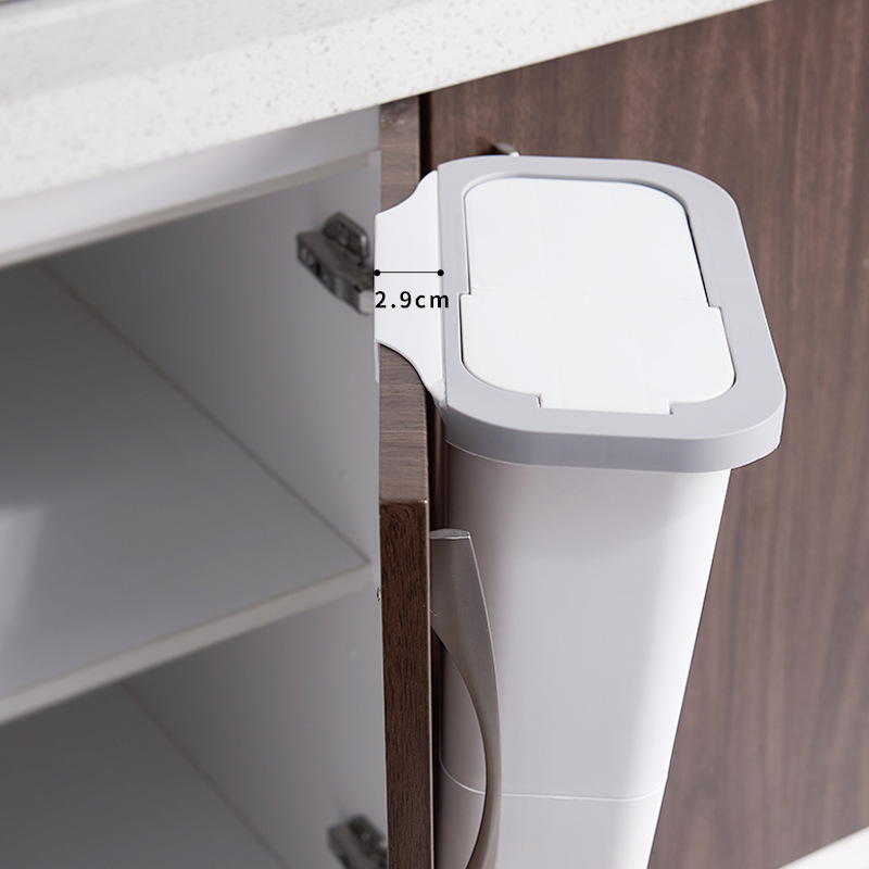 Thùng Rác Treo Kẹp Tủ Tiện Dụng cho Nhà Bếp