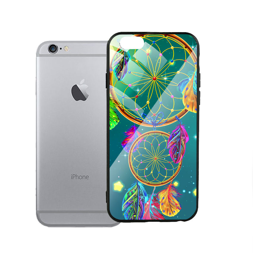 Ốp lưng kính cường lực cho điện thoại Iphone 6 Plus / 6s Plus - Dreamcatcher 11