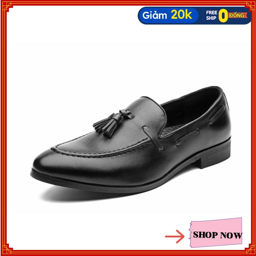 BrotherConcept Giày Tây Loafer Tassel Đen