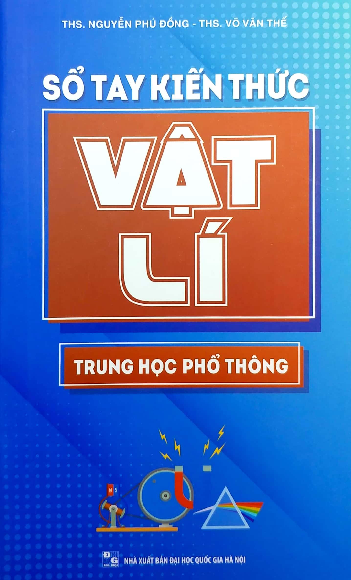 Sổ Tay Kiến Thức Vật Lí Trung Học Phổ Thông