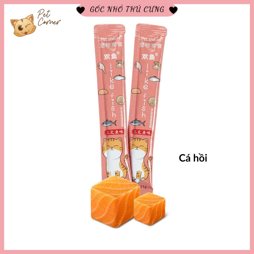 Combo 10 chiếc súp thưởng cho mèo giá rẻ Pet Snacks, Ciao, Shizuka, Cat Food