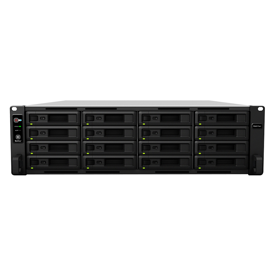 Ổ Cứng Mạng Synology RackStation RS4017xs+ (Xám Trắng) - Hàng Chính Hãng