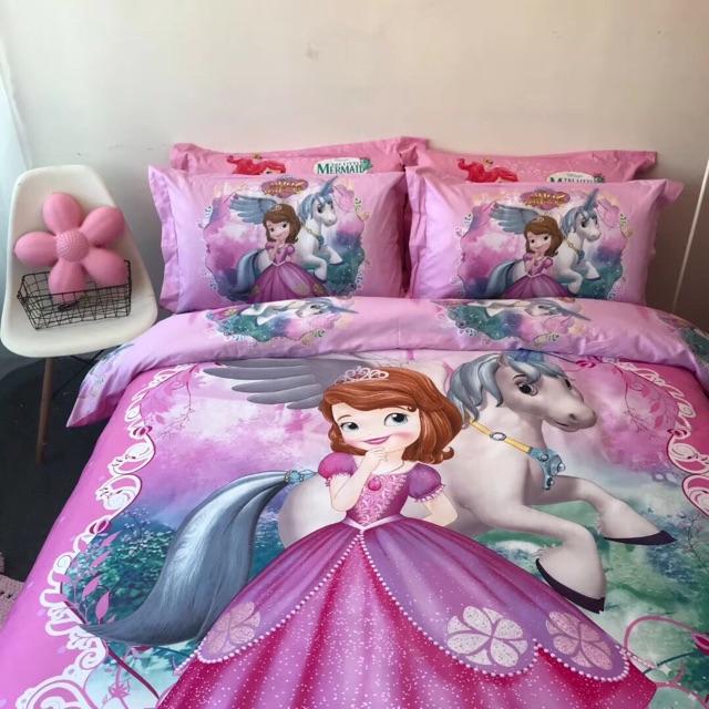 Set Cotton Disney Hàng Nhập Khẩu Dành Cho Các Bé 4 Món Dễ Thương