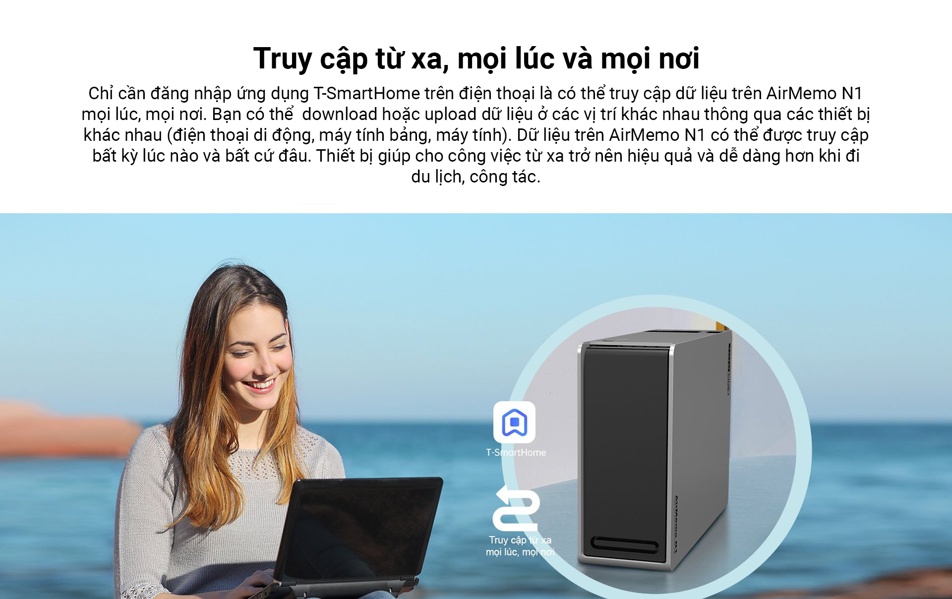 Thiết bị lưu trữ dữ liệu - AirMemo N1 - HÀNG CHÍNH HÃNG