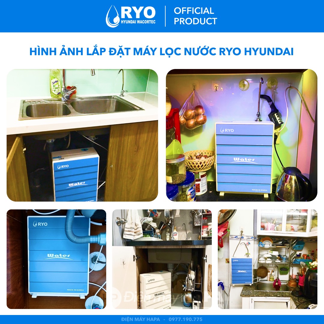 Lõi Lọc RYO SEDIMENT FILTER - RYO Hyundai Wacortec RP-01 Nhập Khẩu Hàn Quốc - Hàng Chính Hãng -