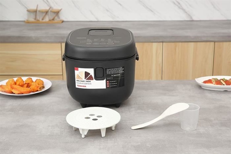 NỒI CƠM ĐIỆN TỬ 1.8L TOSHIBA RC-18DR4TVN - Hàng chính hãng