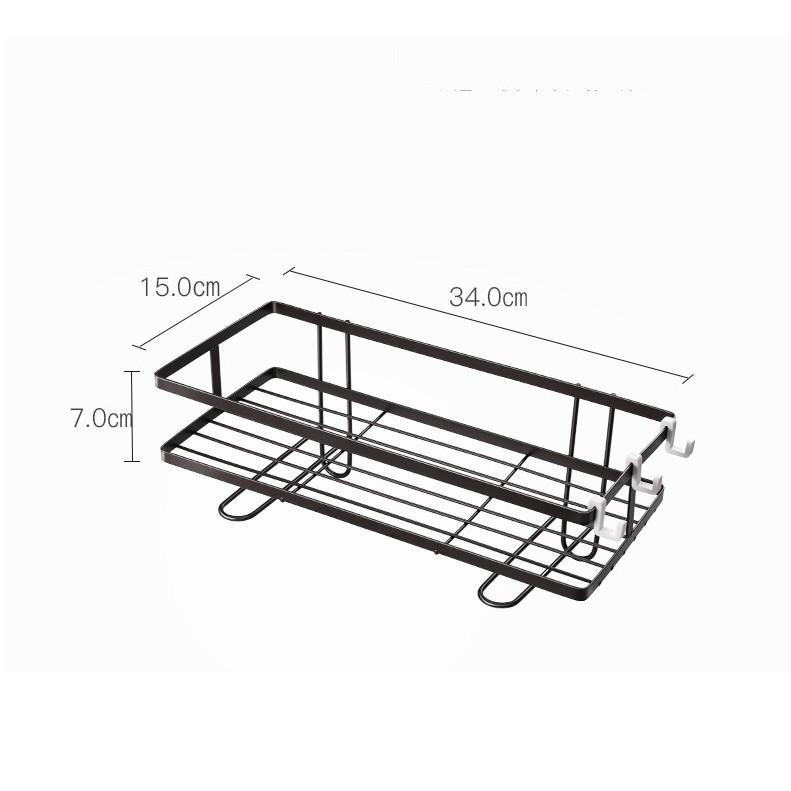 Kệ Sắt Để Đồ TIỆN DỤNGTrên Bồn Cầu màu đen