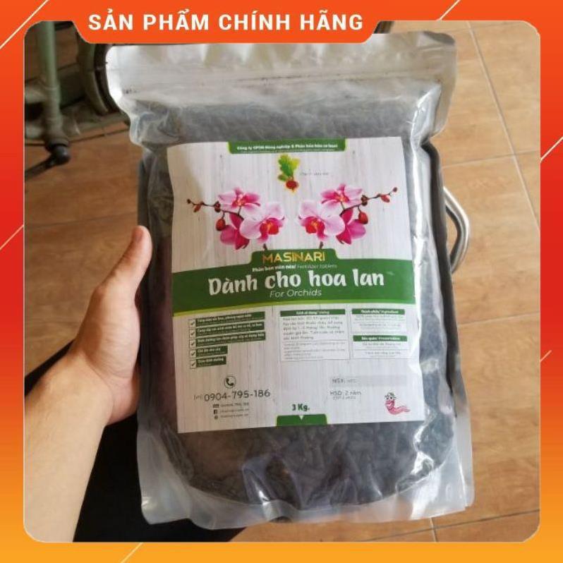 Phân trùn quế nén viên cao cấp MASINARI gói 3,5kg