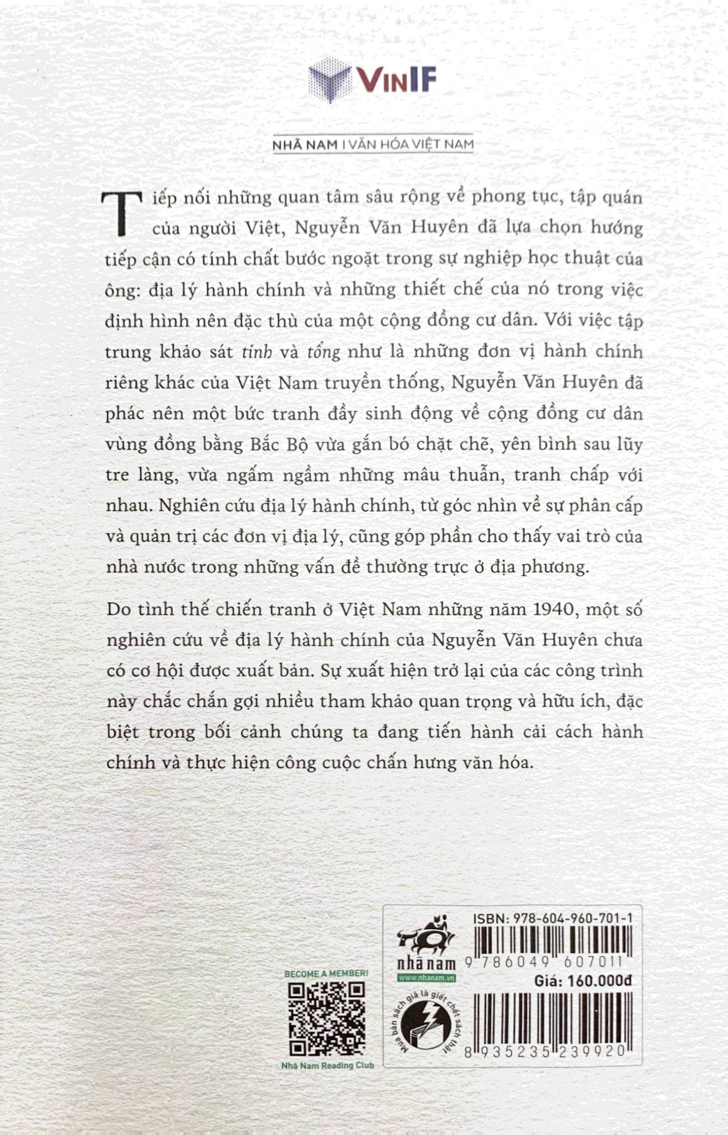 Địa Lý Hành Chính Và Tập Quán Người Việt Cùng 2 Di Cảo Chưa Từng Công Bố