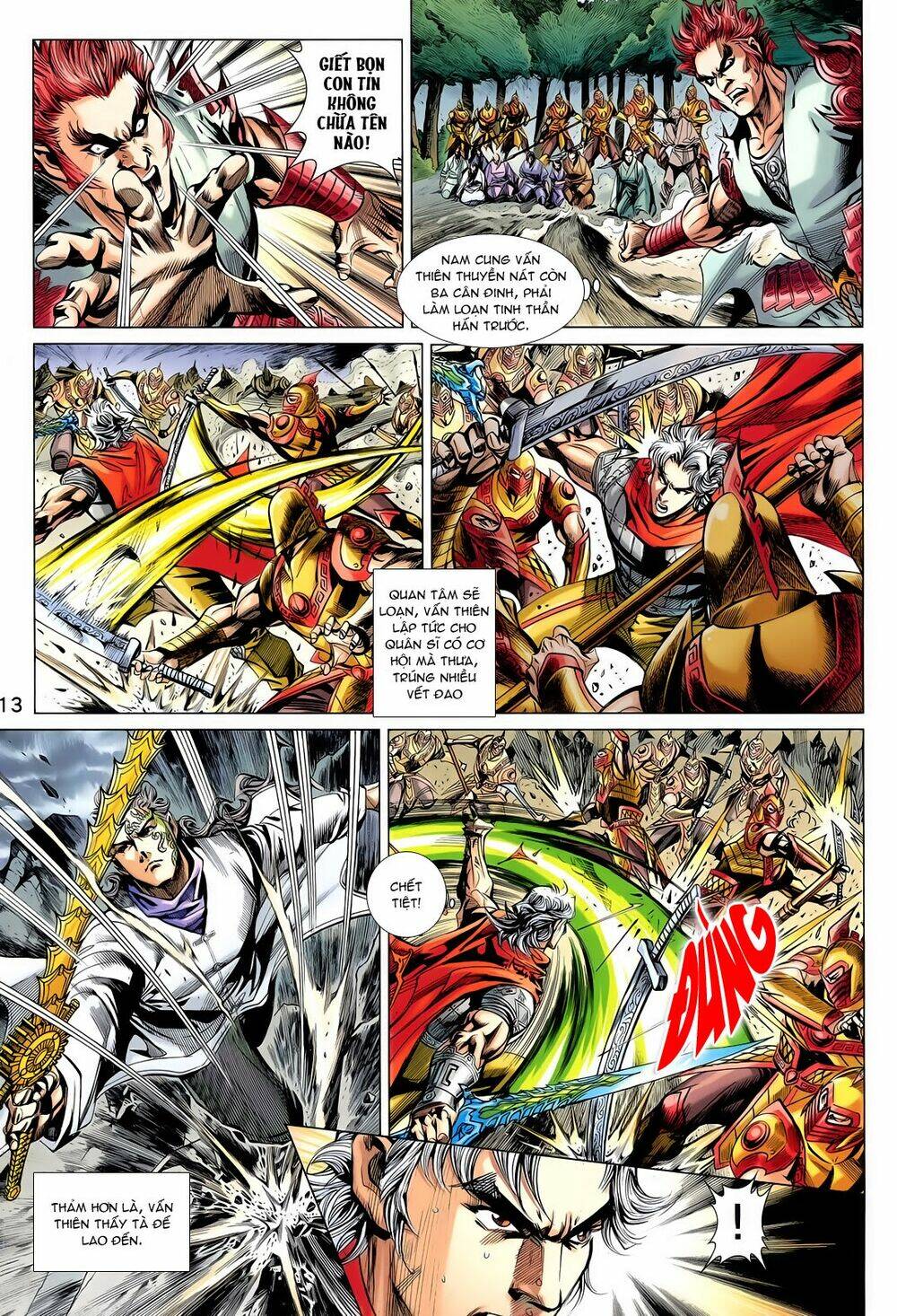 thần binh vấn thiên chapter 16 13