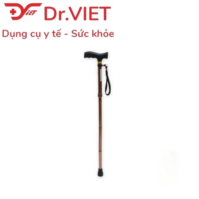 Gậy batoong xếp Y-27 - Gậy chống cho bệnh nhân, cho người già. Điều chỉnh được cao thấp rất tiện lợi.