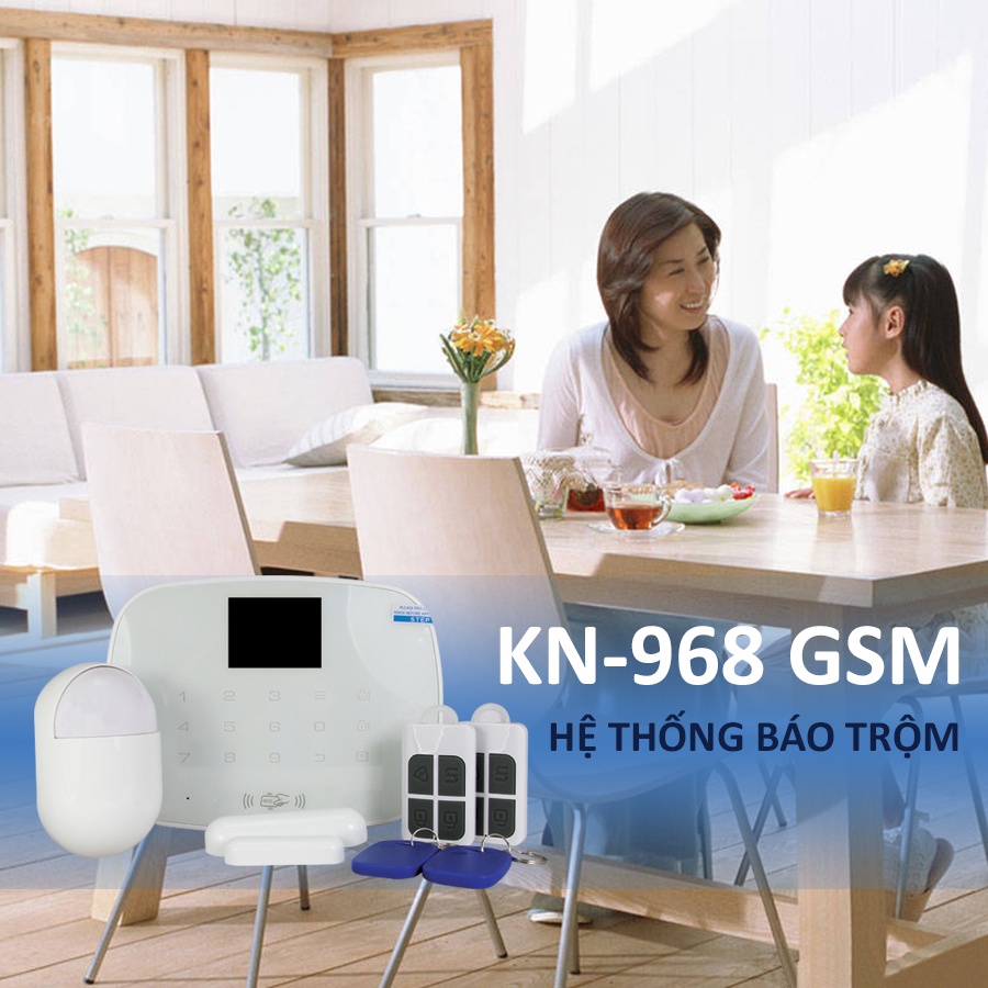 Thiết Bị Chống Trộm Dùng Sim KONO KN-968GSM