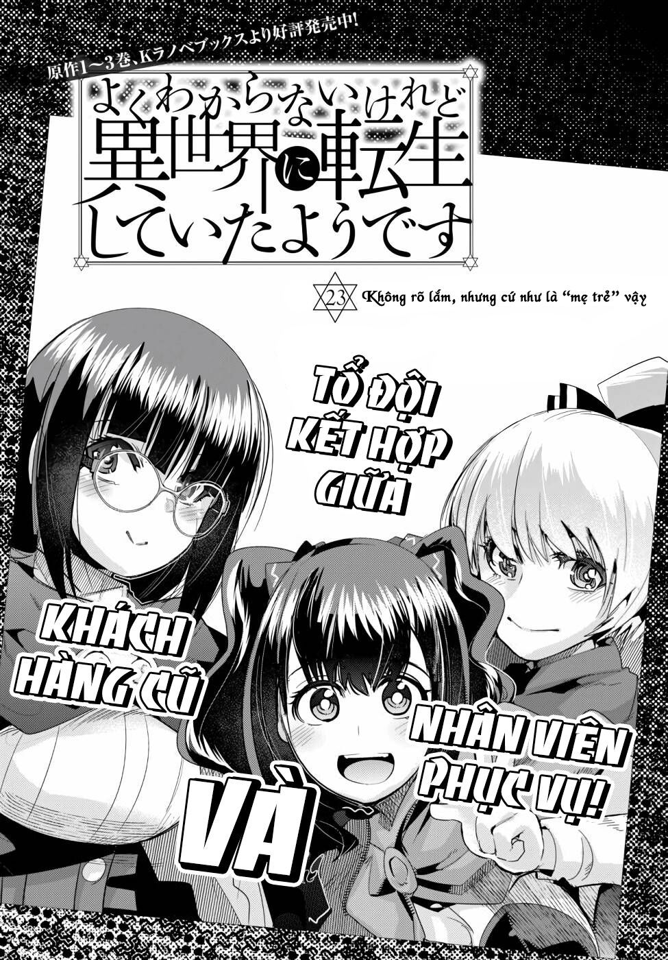 chuyển sinh thành con gái, tôi sẽ sinh tồn tại dị giới - yoku wakaranai keredo isekai ni tensei shiteita you desu chapter 23 10