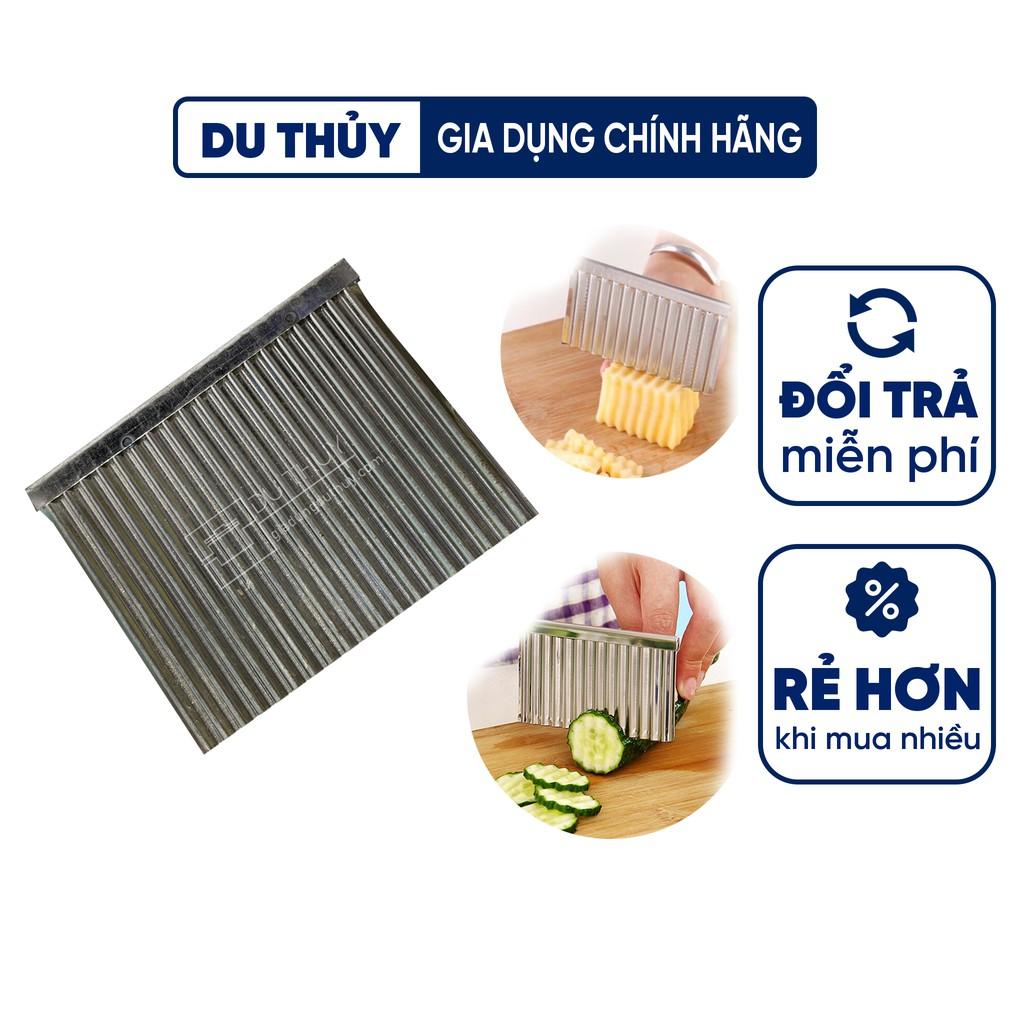 Dao Cắt Lượn Sóng Cắt Rau Củ Inox, cắt Rau Câu, Khúc Bạch,thái thạch, Cắt Đồ Ăn Dặm Tạo Hình Cho Bé Của Gia Dụng Du Thủy