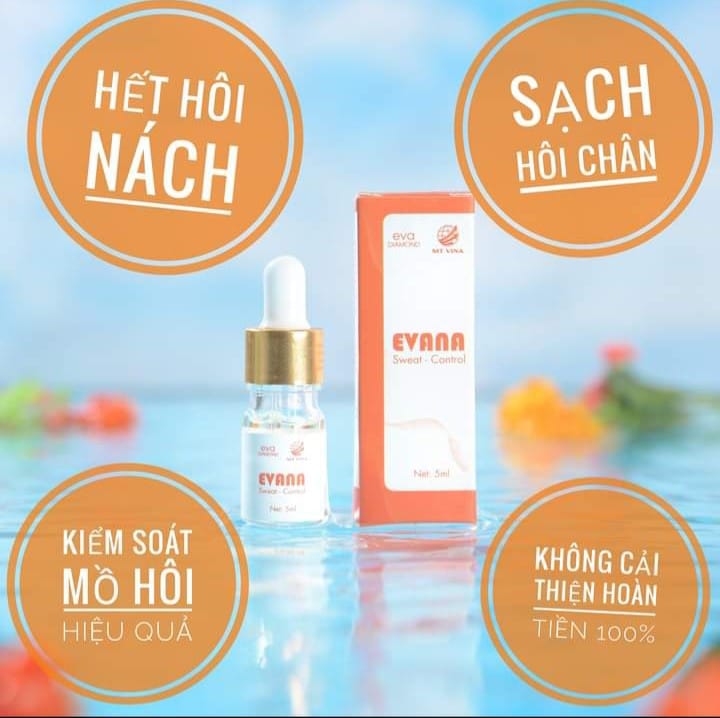 Combo 2 Serum hôi nách hôi chân Evana