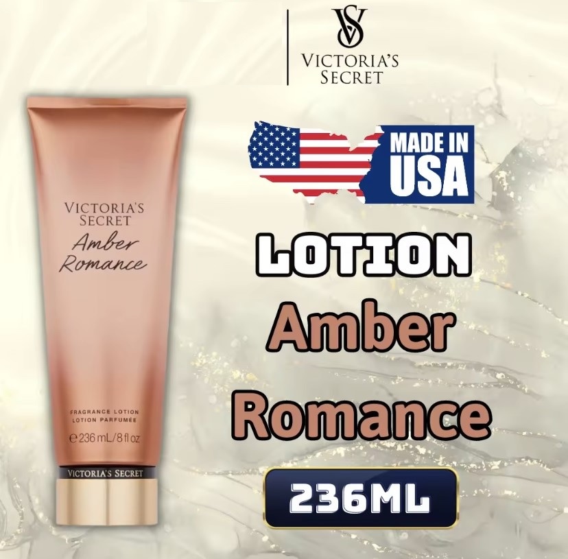 Victoria Secret Amber Romance - Dưỡng Thể Trắng Da Victoria Secret 236ml - Body mist Victoria Secret 250ml