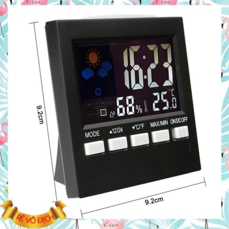 ️️ Đồng hồ led đo nhiệt độ và độ ẩm thông minh 206884 ️Evoucher️