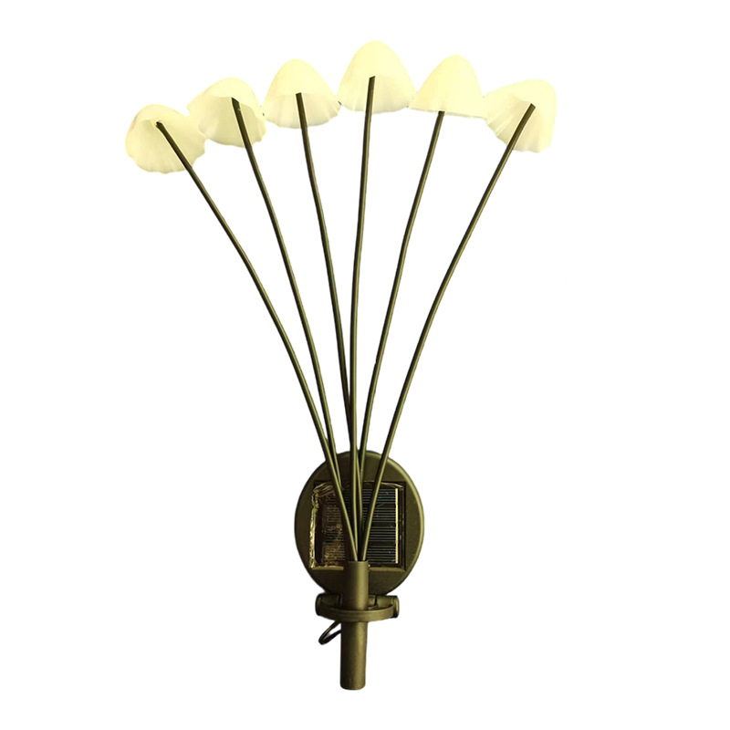 Đèn năng lượng mặt trời trang trí sân vườn hình nấm , đèn trang trí dành cho ngoài trời -K1599